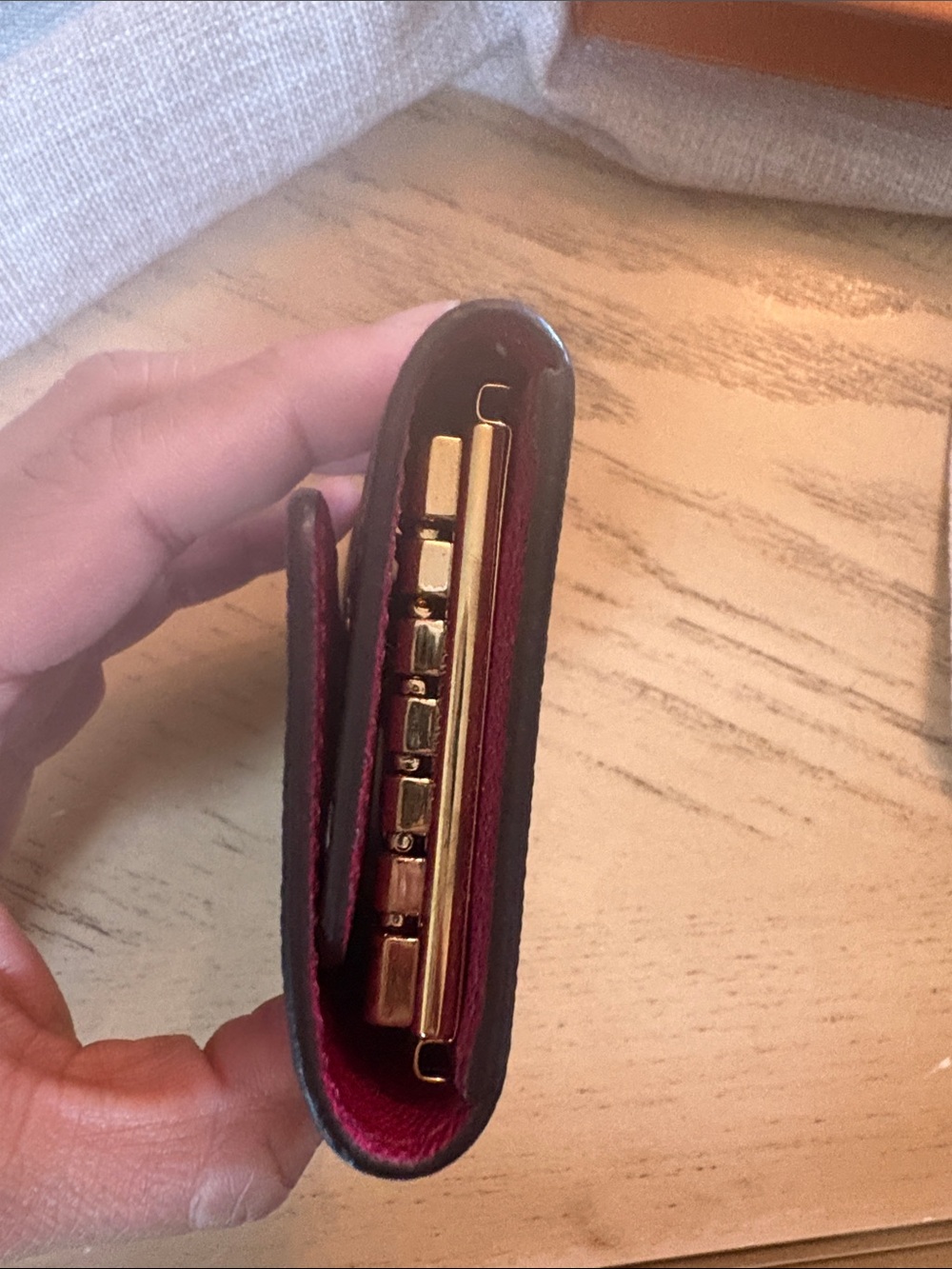 Louis Vuitton Dark Brown Monogram Key Holder - Picture 6 of 10